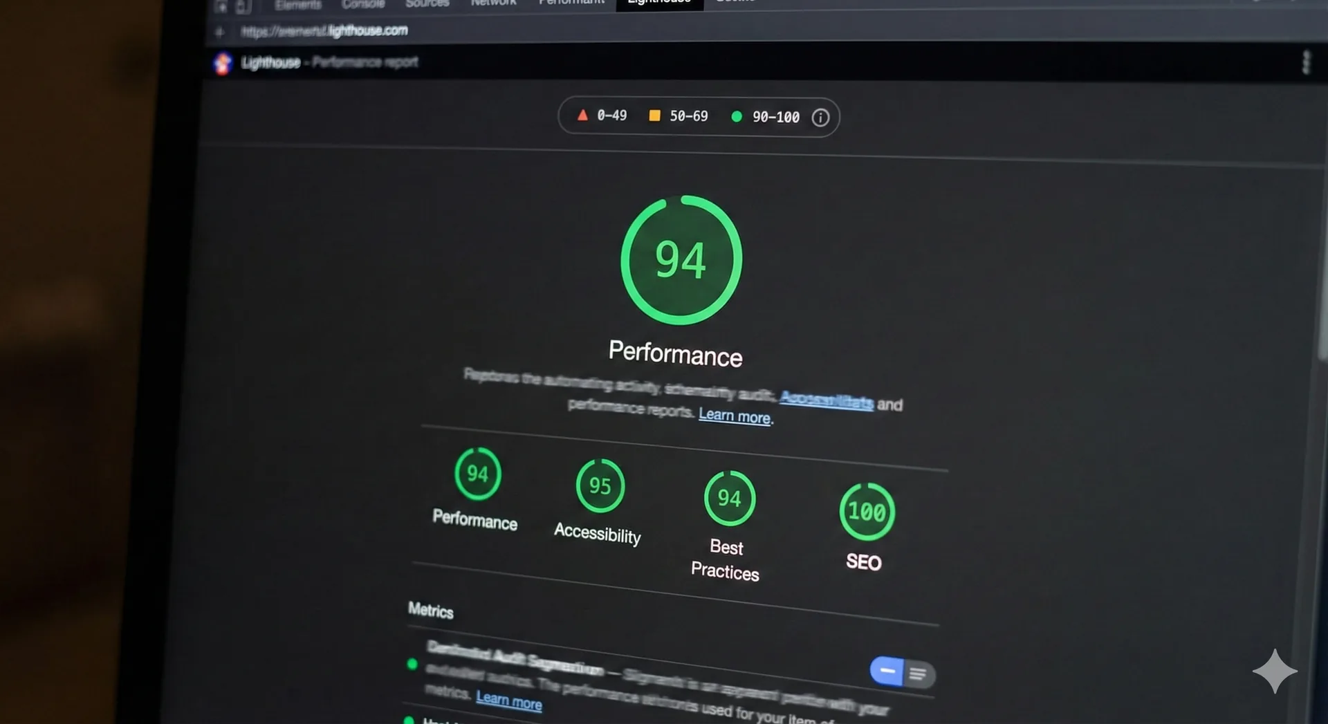 Site Audit Score Site audit score results